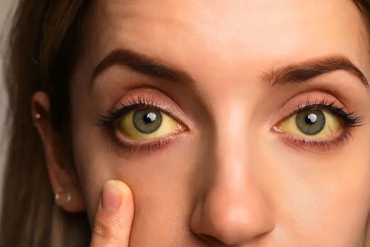 Yeux jaunes : un symptôme à prendre au sérieux, mais pas toujours synonyme de cancer