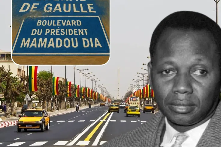 Ne dites plus Bd Général De Gaulle mais Avenue Mamadou Dia