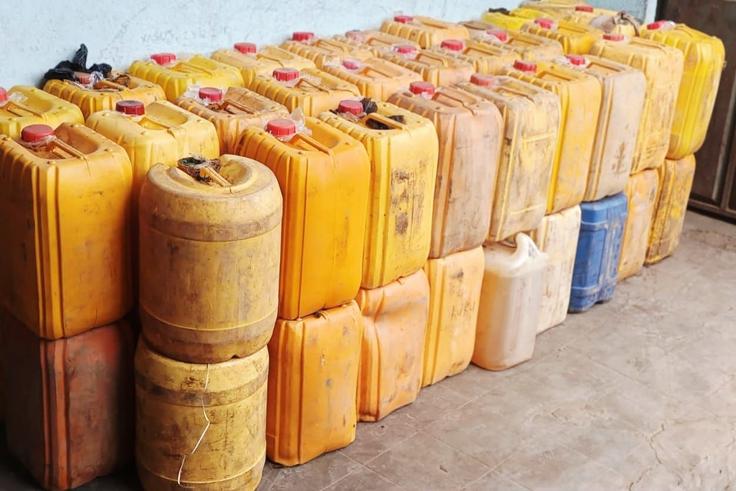 Thiaroye : huit mille litres d’huile avariée saisis