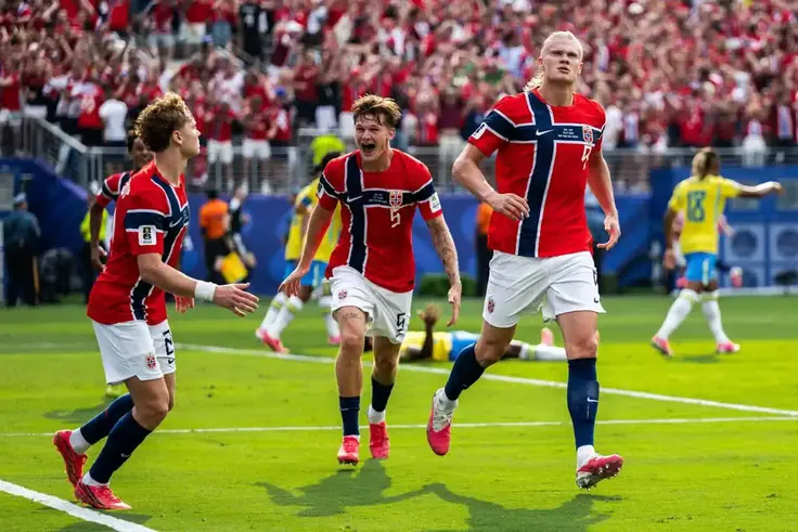 Mondial 2026 : portée par Erling Haaland, la Norvège élimine le Brésil et file en quarts