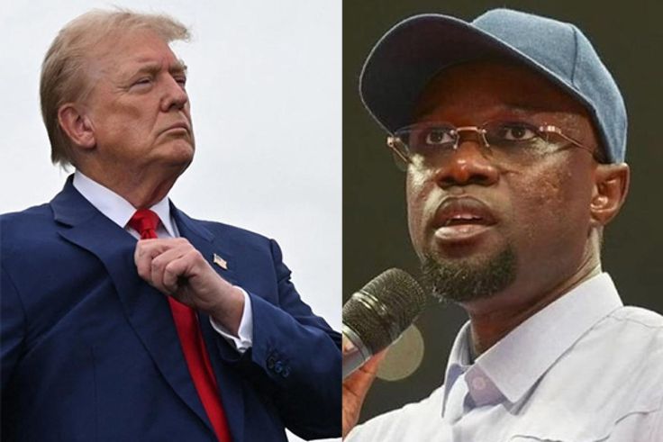 Sonko s’en prend à Donald Trump, qu’il qualifie d’« homme de déstabilisation »