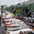 Un pélerin sénégalais à La Mecque pendant le hajj