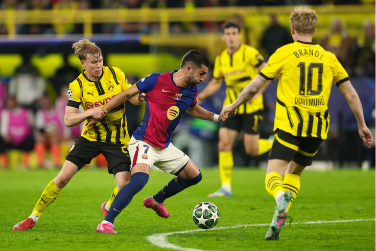 LDC : Le Barça et le PSG perdent mais passent en demi-finales