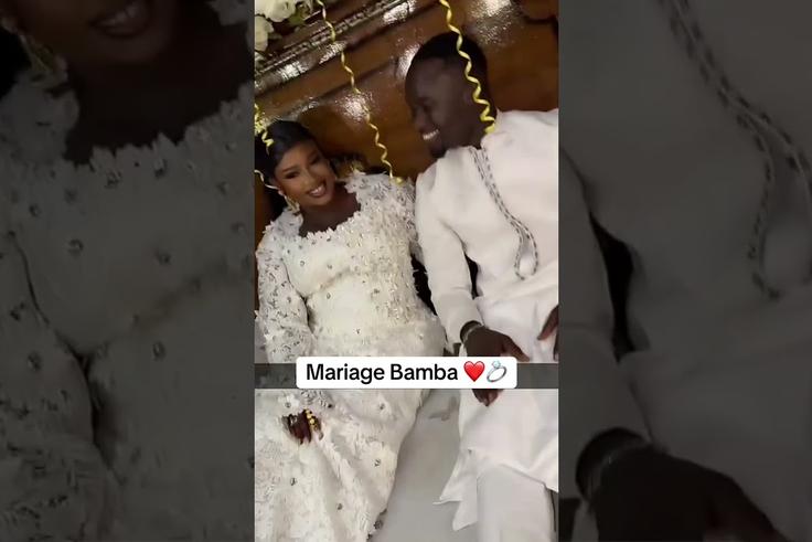 Le tiktokeur Bamba célèbre son mariage en grande pompe
