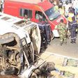 Khombole : un car "Ndiaga Ndiaye" bascule sur l’autoroute à péage et fait des victimes