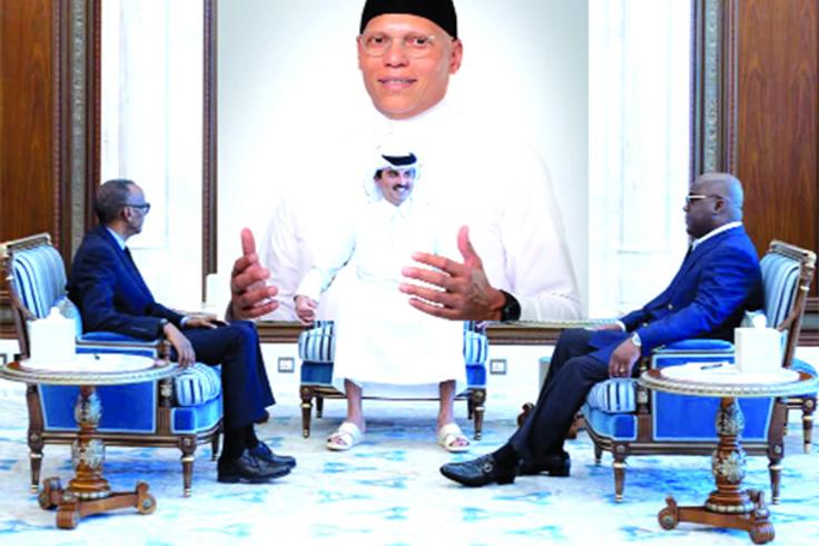 Accord de cessez-le-feu entre Kagame et Tshisekedi au Qatar : le rôle joué par Karim Wade