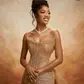 Mariage de Kiné Ndiaye : une robe estimée à 5 millions FCFA fait sensation (photos)