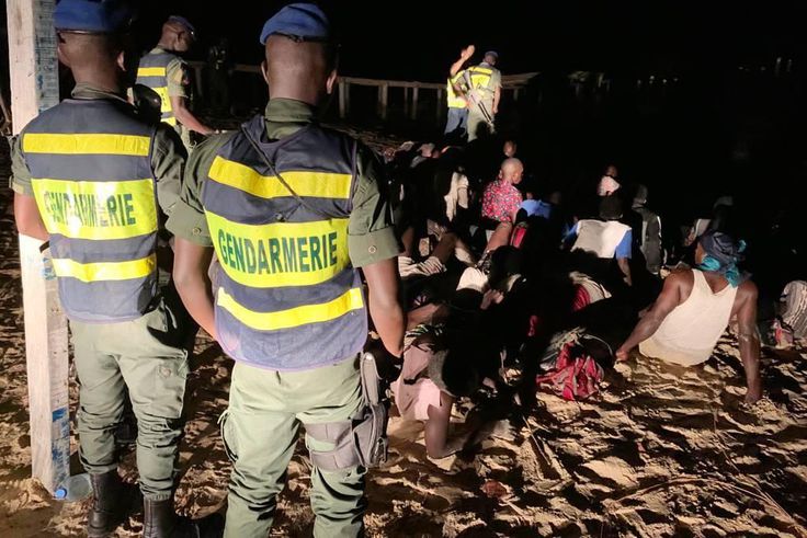 Bargny : un réseau de migration clandestine démantelé, 30 candidats arrêtés dont 16 femmes et 3 enfants