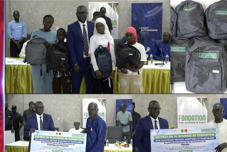 Ndayane : le Port autonome de Dakar renforce son soutien à l’éducation avec 3 500 kits et 30 bourses