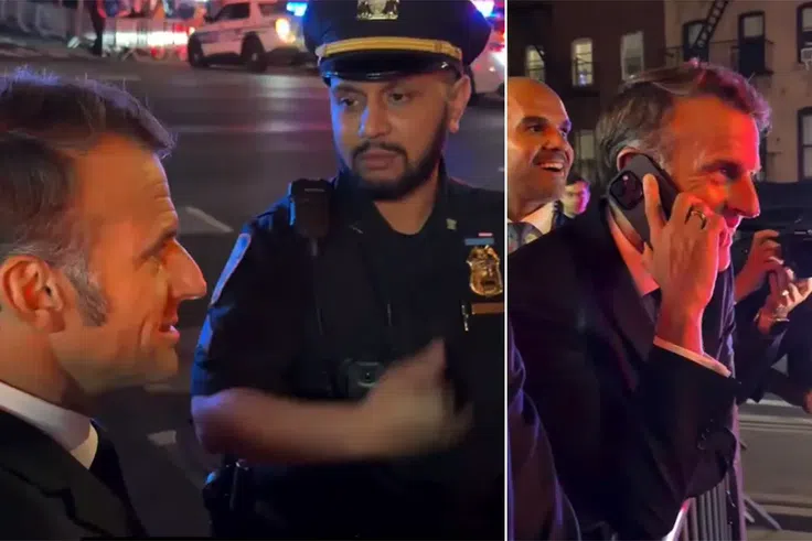 Bloqué par le convoi de « La Bête », Macron appelle Trump pour qu’il le laisse passer