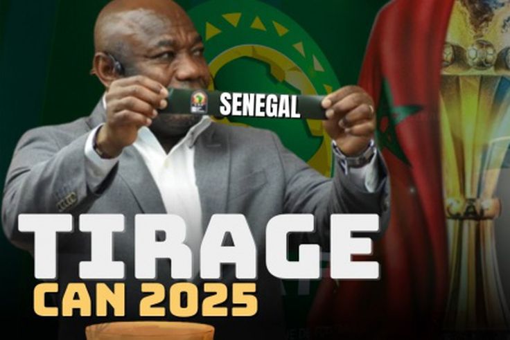 On connait les groupes de la prochaine CAN 2025