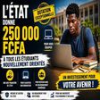 Dotation exceptionnelle de 250.000 FCFA : l’État au secours des étudiants