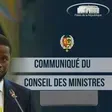 Communiqué du Conseil des Ministres du Mercredi 29 Avril 2026