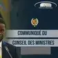 Communiqué du Conseil des Ministres du Mercredi 29 Avril 2026