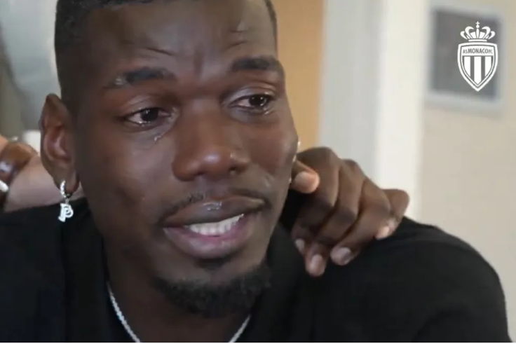 Signature à Monaco : Pogba craque et fond en larmes
