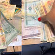 Ugandan woman opens late grandfather’s inheritance to find stash of old demonetised banknotes