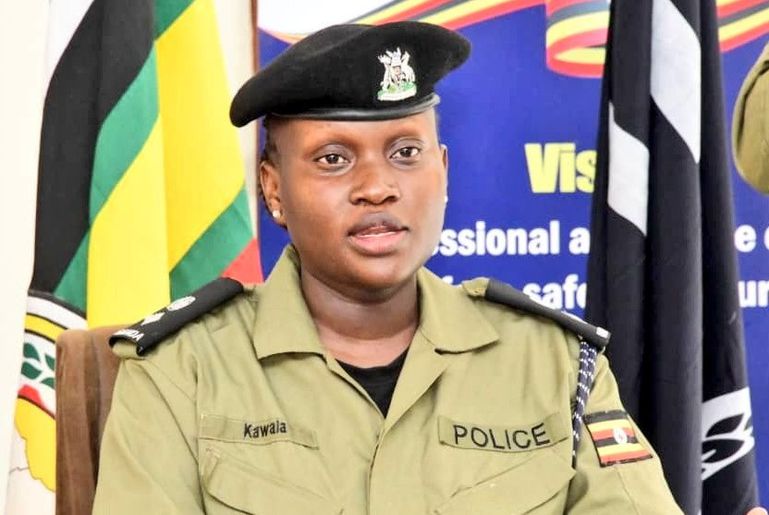 Kampala Metropolitan Police spokeswoman Racheal Kawala