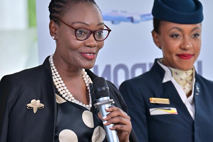Uganda Airlines’ maiden flight to London receives over 500 bookings