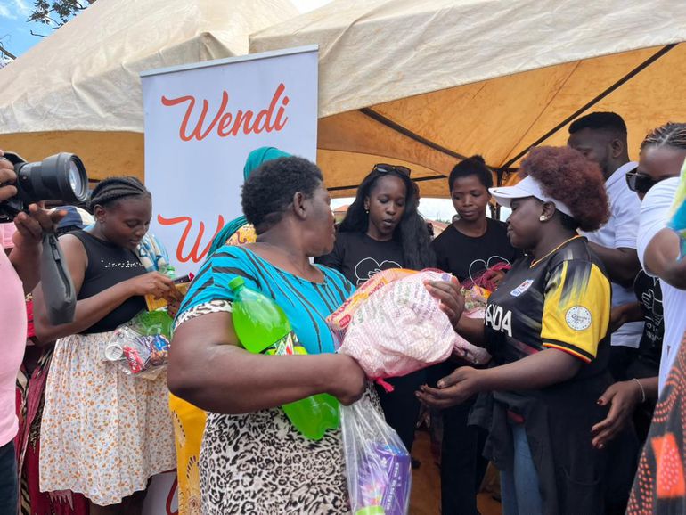 As the day ended, families left with supplies and young people with new skills
