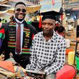 PHOTOS: Son of boda rider earns medical degree at Makerere