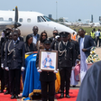 Museveni receives King Oyo’s body at Entebbe after delay