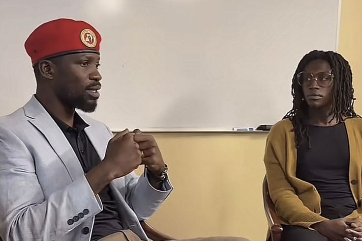 'I once loved Museveni like your father did' - Bobi Wine, Besigye son talk African democracy in US