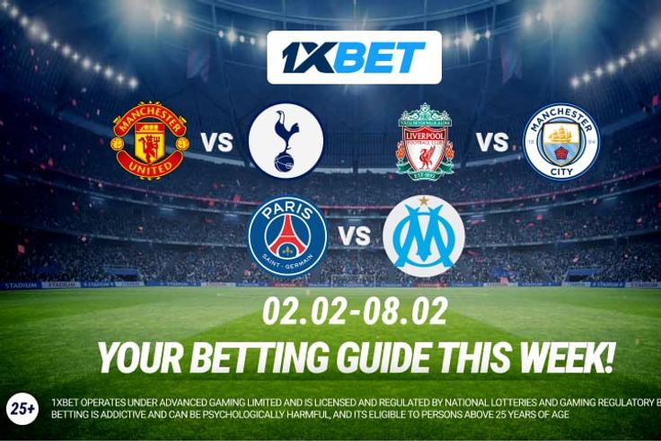 Giants clash in EPL and Le Classique in Paris: enjoy a fiery football weekend with 1xBet!