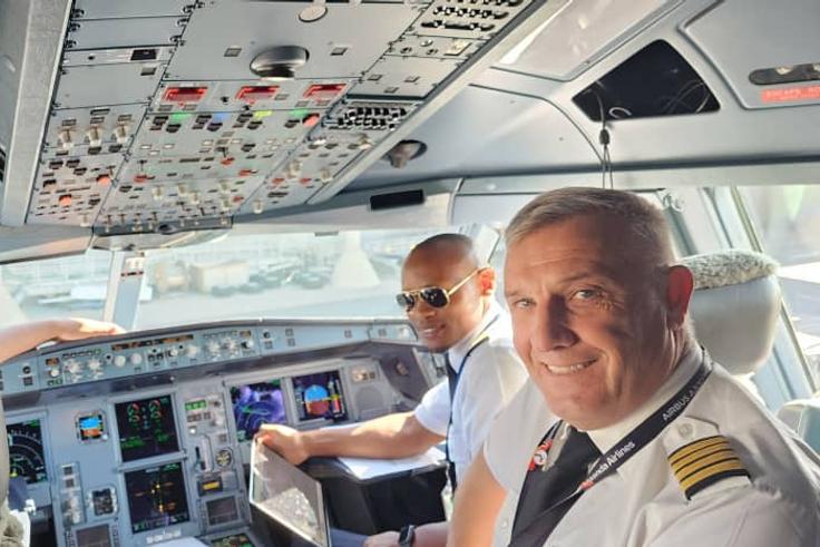 Uganda Airlines bids farewell to long-serving Capt. Pete Thomas