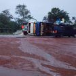 One dead as Gulu Secondary School bus rams Fuso truck 