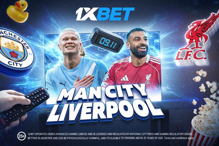Manchester City vs Liverpool: Be at center of epic football clash with 1xBet!