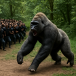 Game ranger reveals what happens if 100 men fight a gorilla
