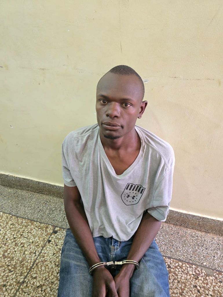 One of the suspects in the Bank of Uganda robbery