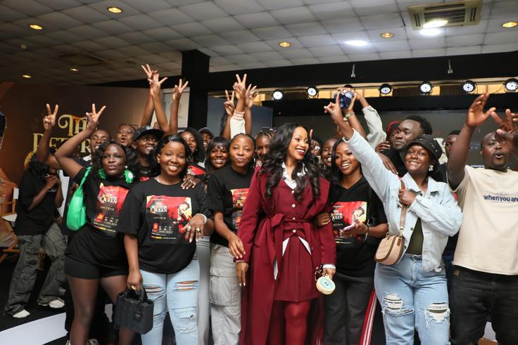 Sheebah turns concert press briefing into a spectacle