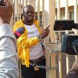 Drama as Isingiro MP aspirant chains self at UNEB offices