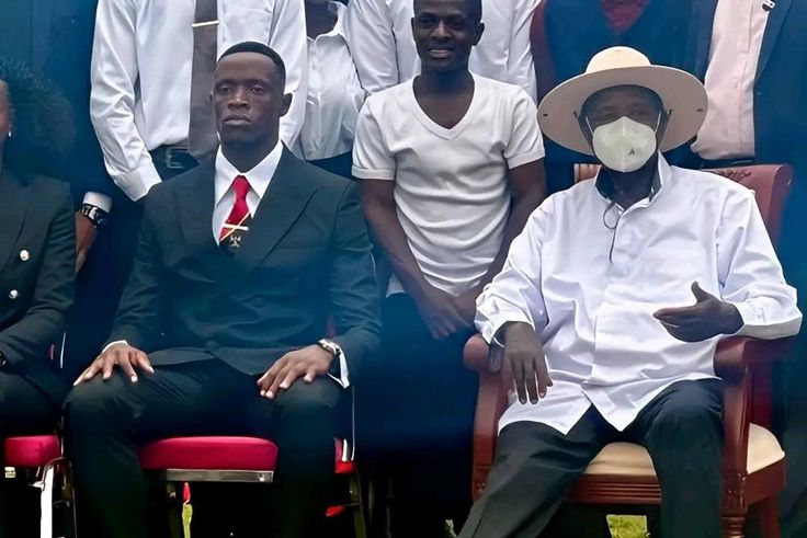 'It's part of the job' - Makerere Guild President defends photo op with Museveni