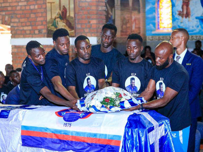 Late David Owori funeral