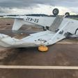 Strong winds flip aircraft at Entebbe airport, aviation authority speaks out 
