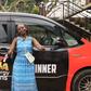 Rock Boom rewards first Toyota Noah winner in Kampala