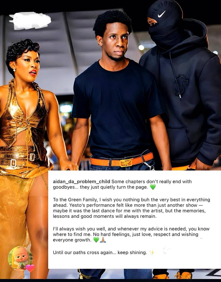 Ugandan talent manager Marvin Kajenza, popularly known as Aidan Da Problem Child, has ended his professional relationship with singer Winnie Wa Mummy, bringing to a close a partnership that helped shape her music career.