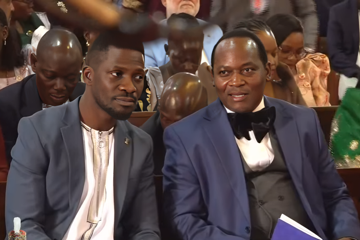 Bobi Wine, Mpuuga cross paths at Kabaka birthday 