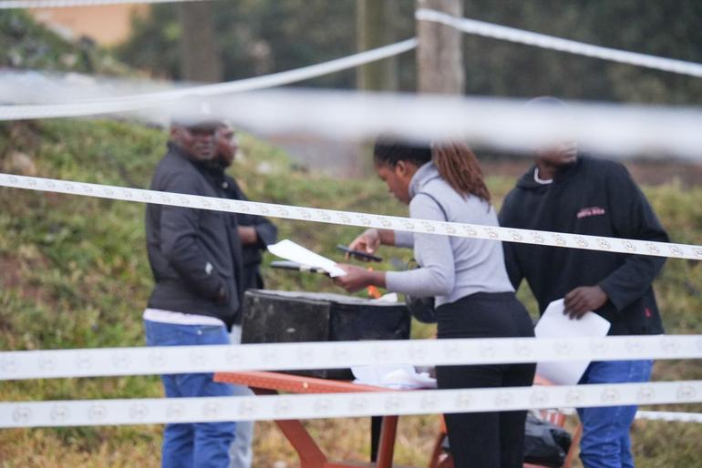 Ugandans voting in the past elections