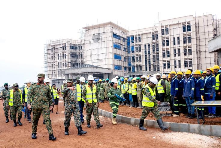 PHOTOS: New UPDF headquarters hits 87% completion