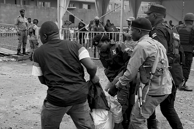 Video: Journalist severely injured by van carrying murder suspect Christopher Okello