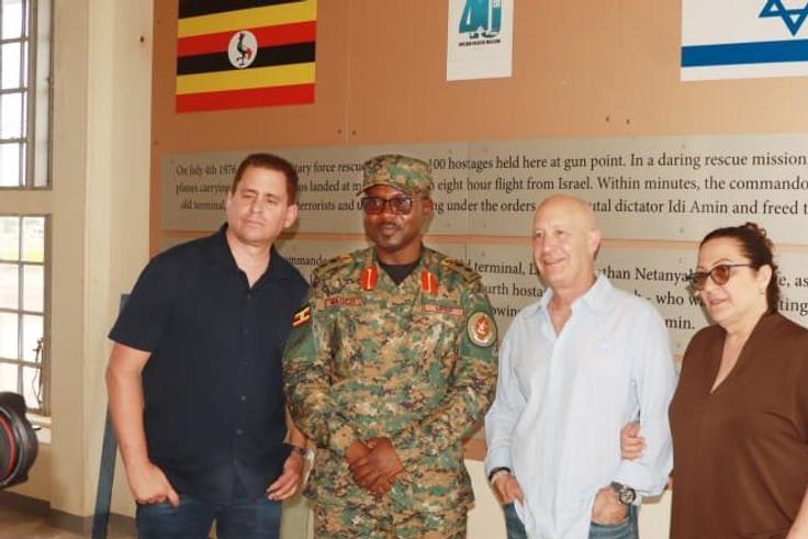 Israeli hostages return to Entebbe 50 years after historic rescue