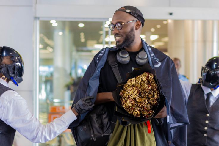 Mike Kayihura in Kampala ahead of Cartel Bizness EP listening party