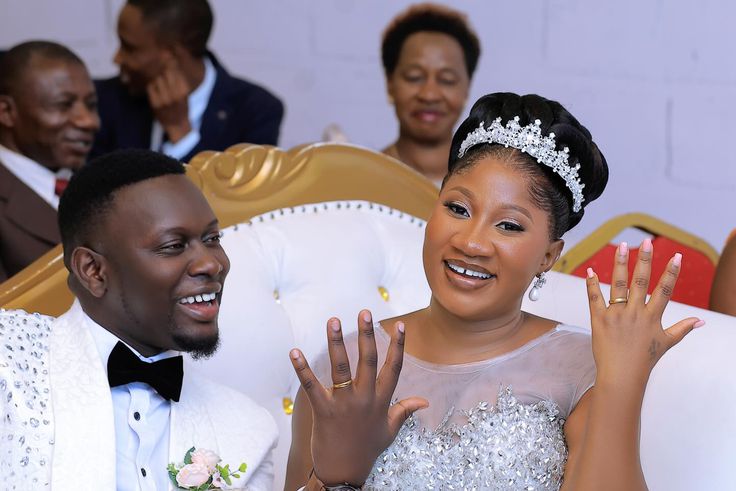 Photos: Chosen Becky’s civil wedding seals marriage with Ssekajja 