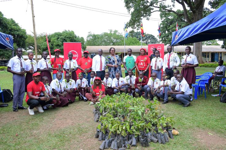 Absa Bank commits to planting 2 million trees as Northern Uganda School greening programme begins