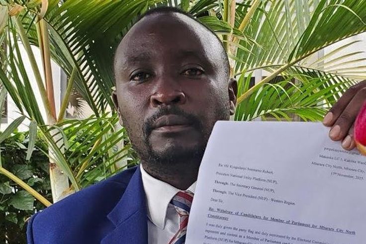 NUP candidate for Mbarara pulls out of race over financial constraints