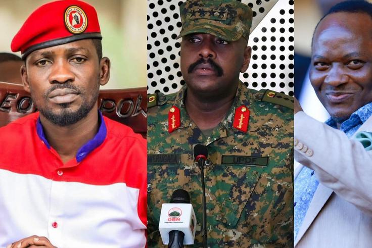 Gen Kainerugaba calls Bobi Wine an 'imbecile', hails Mpuuga as 'presidential material'