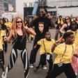 Photos: Ghetto Kids rehearse with Shakira, Burna Boy ahead of World Cup final halftime show